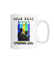 Load image into Gallery viewer, "Read More" White Coffee Mug (V1) | #BoredConsultant(s)