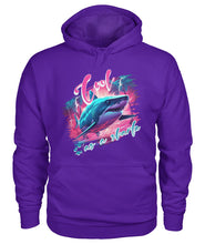 Load image into Gallery viewer, "Cool as a Shark" Unisex Hoodie