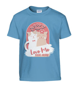 "Love Me Right Meow" Kids' Tee | the Kat's Meow