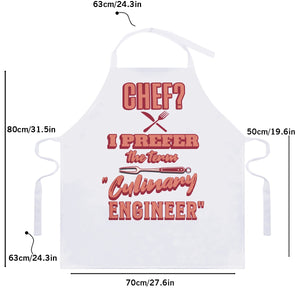 "Culinary Engineer" Unisex Apron | the Culinary Engineer