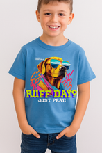 Load image into Gallery viewer, Ruff Day? Just Pray!&#39; Kids Graphic Tee | D&#39;Nyce Streetwear
