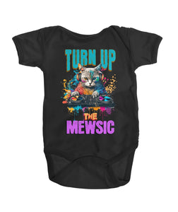 "Mewsic" Onesie | the Kat's Meow | tNC Original