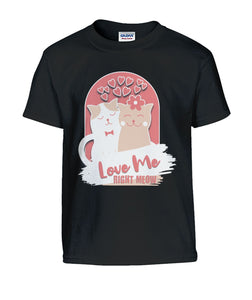 "Love Me Right Meow" Kids' Tee | the Kat's Meow