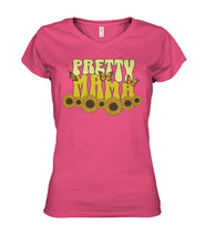 Load image into Gallery viewer, &quot;Pretty Mama&quot; Ladies&#39; V-Neck | Cloud Nine
