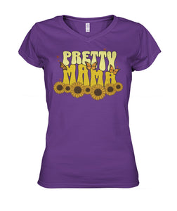 "Pretty Mama" Ladies' V-Neck | Cloud Nine