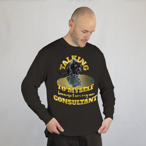 "Talking to Myself" Sweatshirt | #boredConsultant(s)