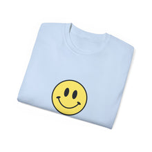 Load image into Gallery viewer, “the joy of the Lord is my strength” Smiley Face T-shirt
