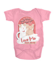 Load image into Gallery viewer, &quot;Love Me Right Meow&quot; Baby Girls&#39; Onesie | the Kat&#39;s Meow
