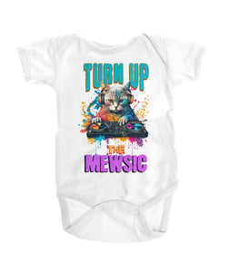 "Mewsic" Onesie | the Kat's Meow | tNC Original