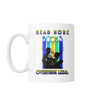 Load image into Gallery viewer, &quot;Read More&quot; White Coffee Mug (V1) | #BoredConsultant(s)
