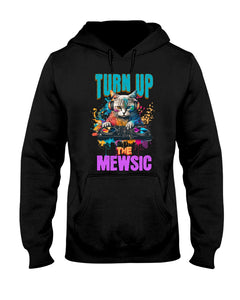 "Meow Mewsic" Unisex Adult Hoodie