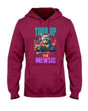 Load image into Gallery viewer, &quot;Meow Mewsic&quot; Unisex Adult Hoodie
