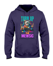 Load image into Gallery viewer, &quot;Meow Mewsic&quot; Unisex Adult Hoodie
